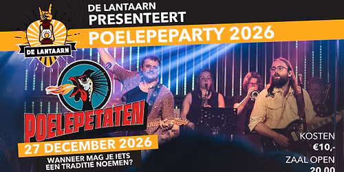 Poelepeparty 2026 — festival in Nijverdal