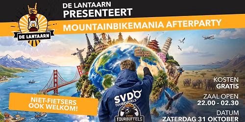 Mountainbikemania Afterparty — uitgaan in Nijverdal