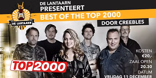 Best op top 2000 by Creebles — muziek in Nijverdal